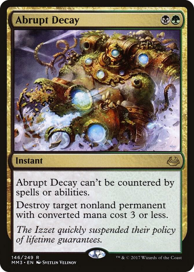 0146 Abrupt Decay R Modern Masters 2017