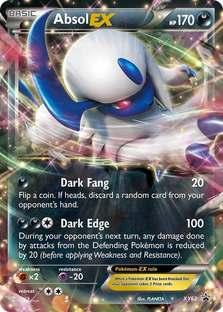 XY062 Absol EX - XY62 Promo XY Promos