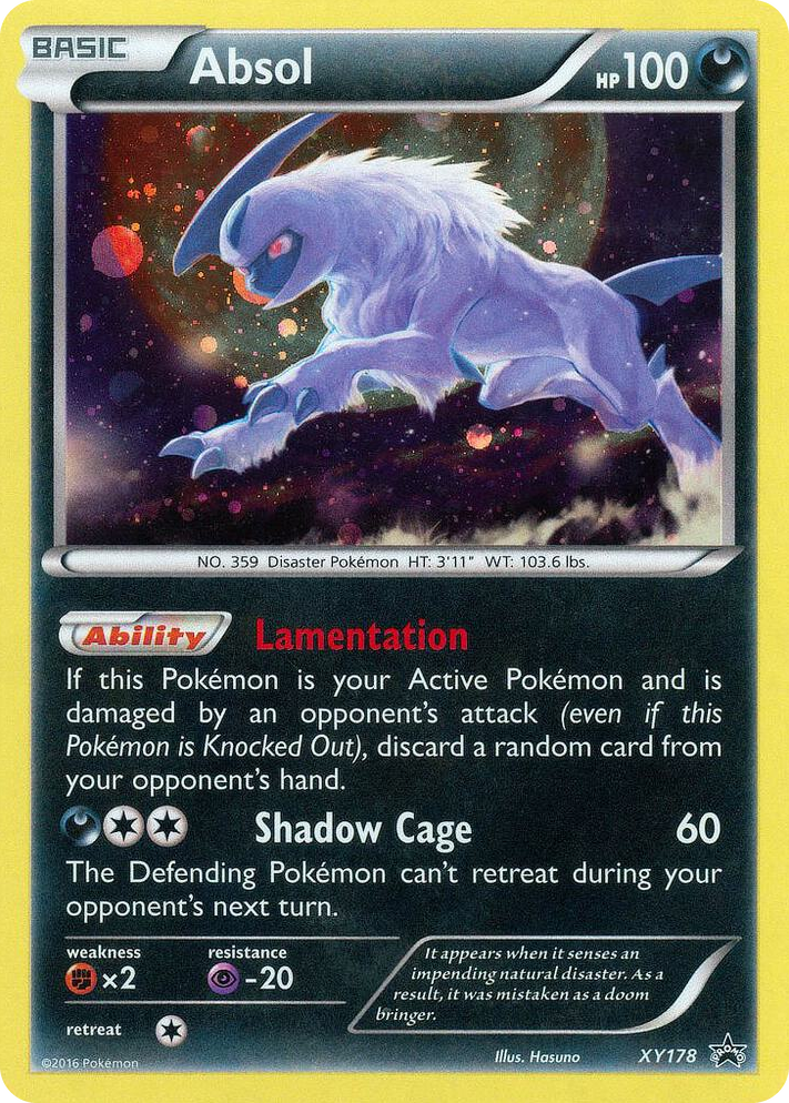XY178 Absol - XY178 Promo XY Promos