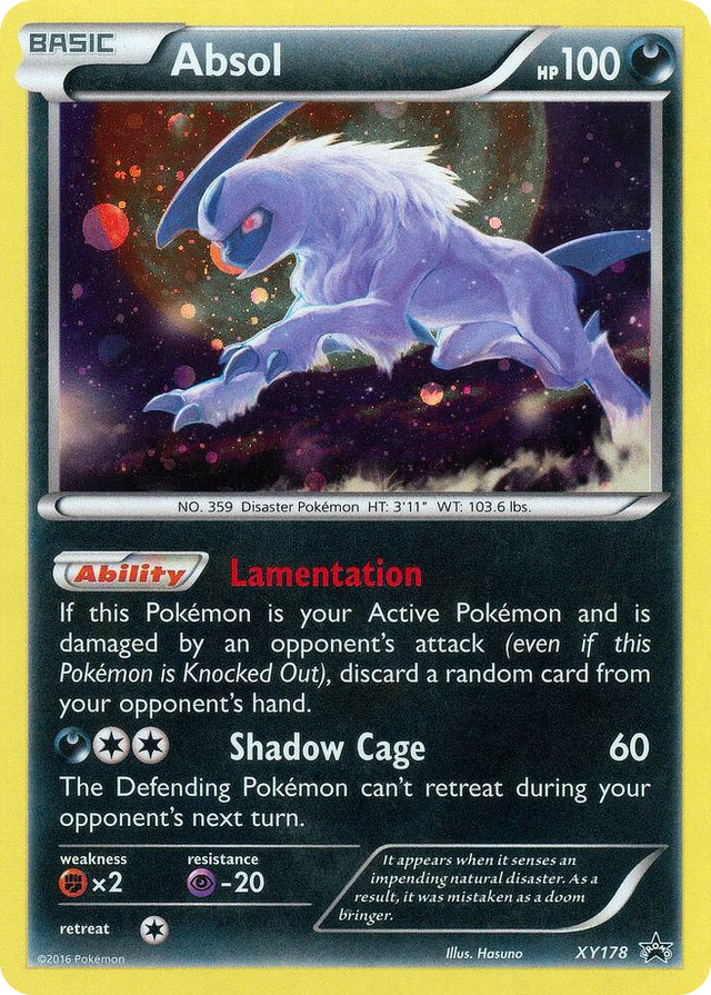 XY178 Absol - XY178 Promo XY Promos
