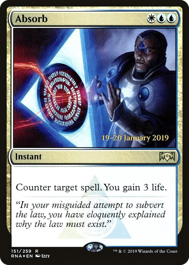 0151 Absorb R Prerelease Cards