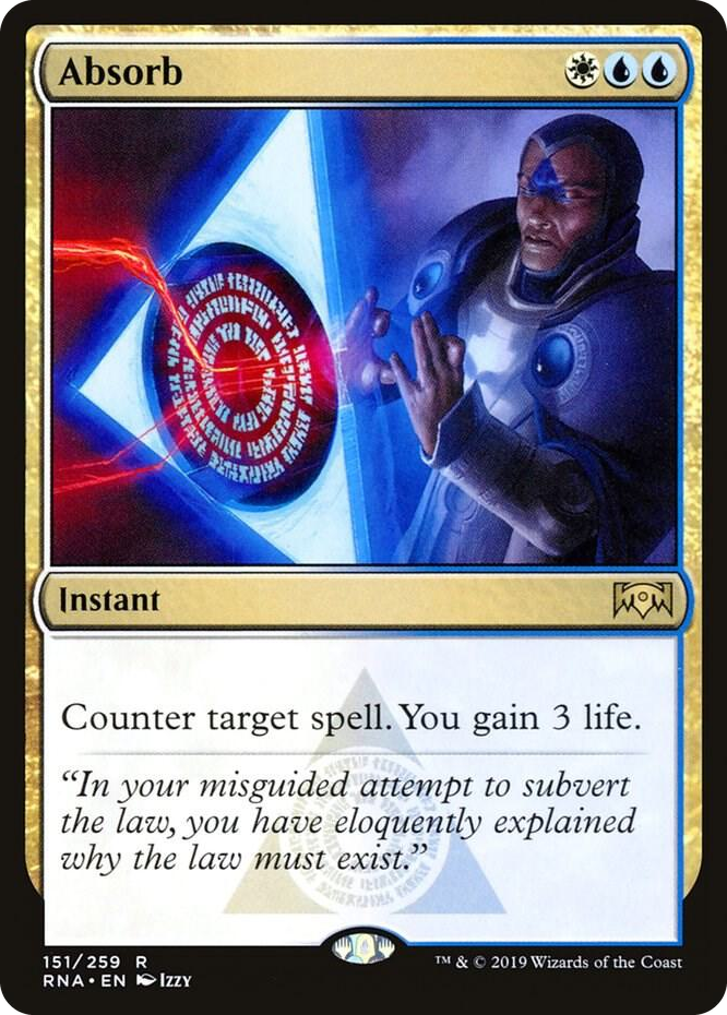 0151 Absorb R Ravnica Allegiance