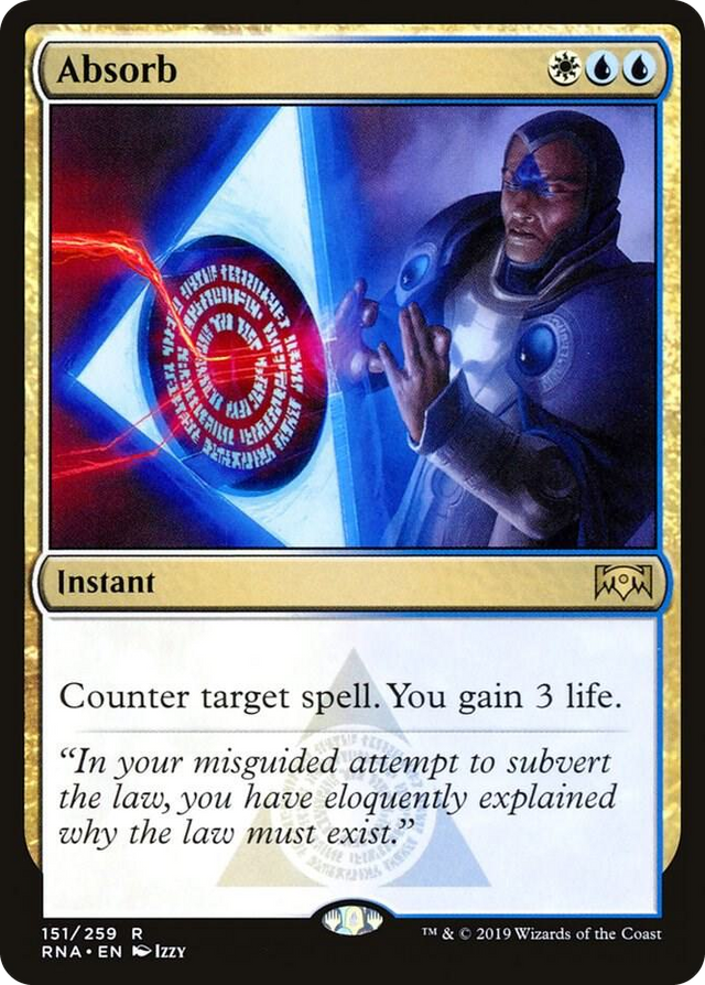 0151 Absorb R Ravnica Allegiance