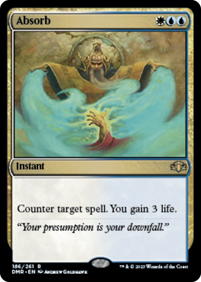 0186 Absorb R Dominaria Remastered