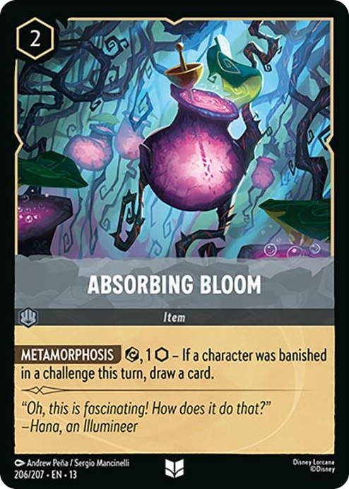 Absorbing Bloom #206 Uncommon - Attack of the Vine! Pokemon card
