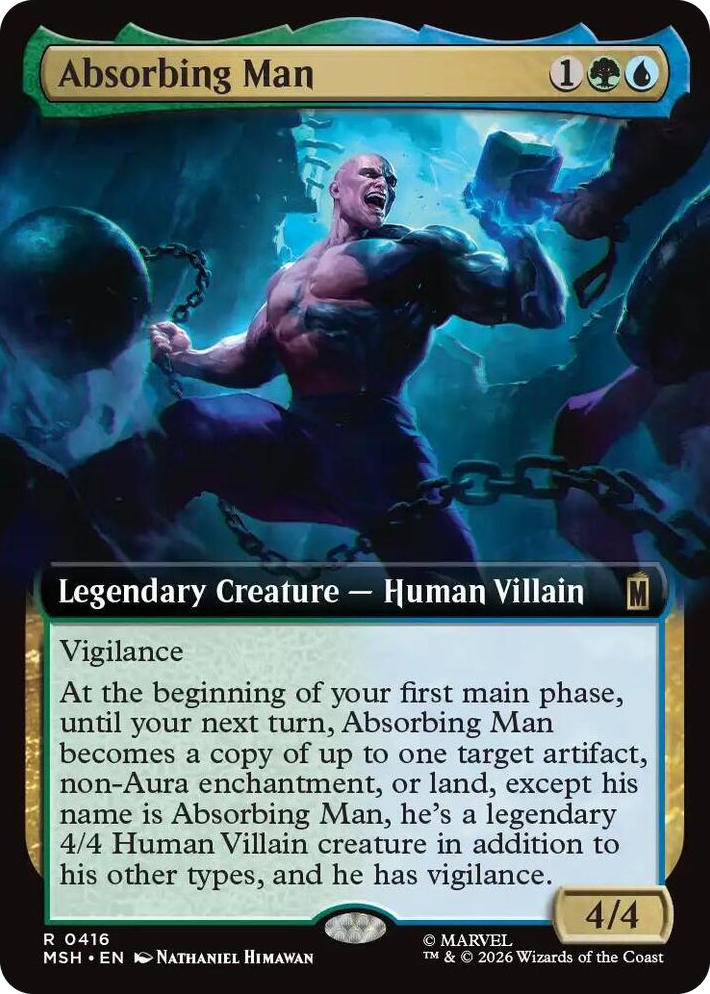 0416 Absorbing Man (Extended Art) R Marvel Super Heroes