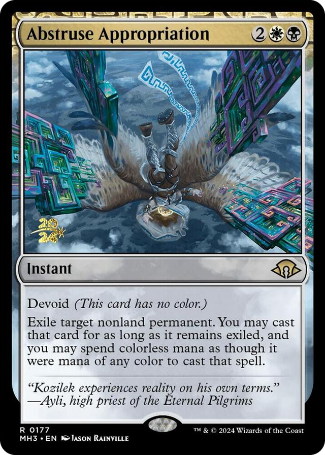 0177 Abstruse Appropriation R Prerelease Cards