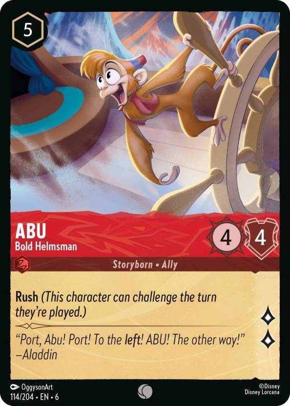 0114 Abu - Bold Helmsman Common Azurite Sea