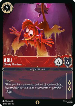 0015 Abu - Cheeky Phantasm None Illumineer's Quest: Palace Heist