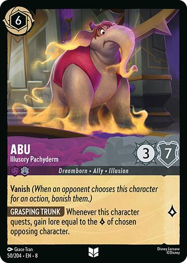 0050 Abu - Illusory Pachyderm Uncommon Reign of Jafar