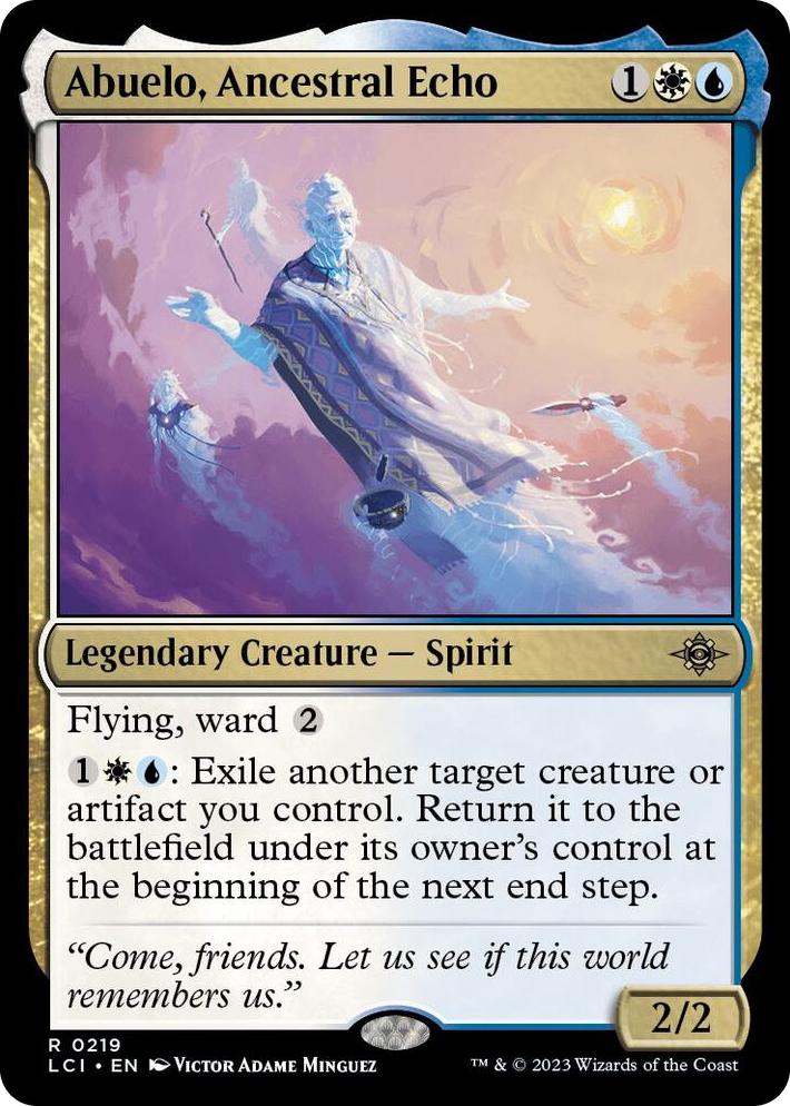 0219 Abuelo, Ancestral Echo R The Lost Caverns of Ixalan