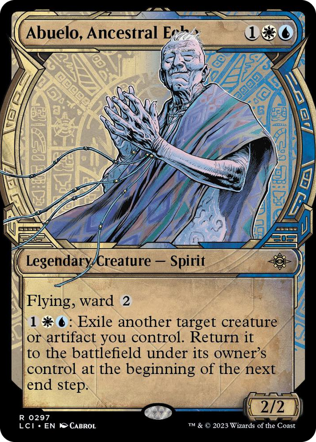 0297 Abuelo, Ancestral Echo (Showcase) R The Lost Caverns of Ixalan