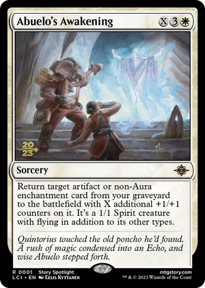 0001 Abuelo's Awakening R Prerelease Cards