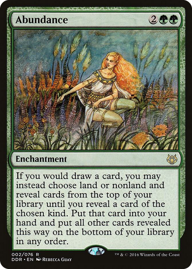 0002 Abundance R Duel Decks: Nissa vs. Ob Nixilis