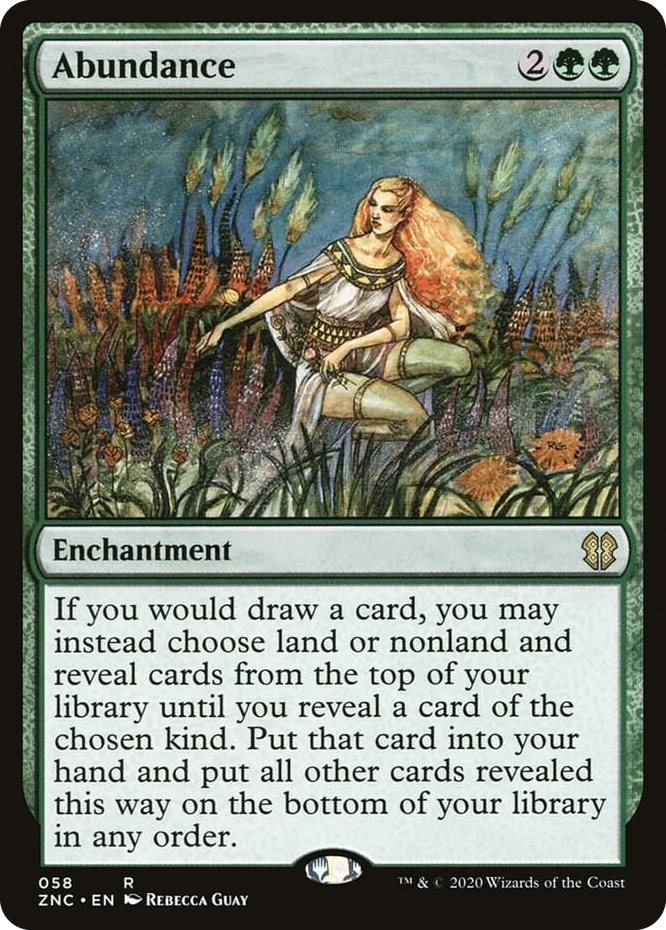0058 Abundance R Commander: Zendikar Rising