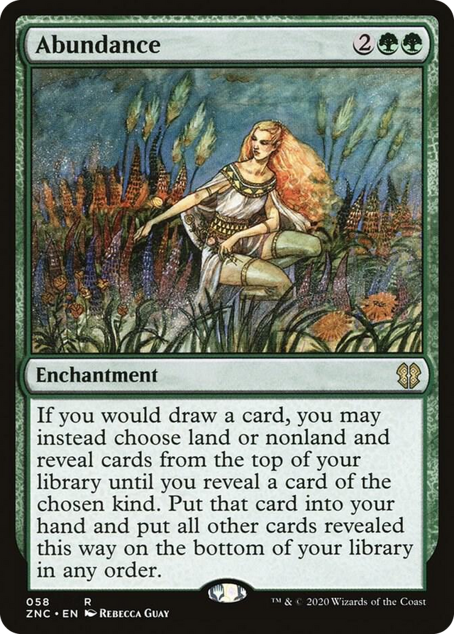0058 Abundance R Commander: Zendikar Rising