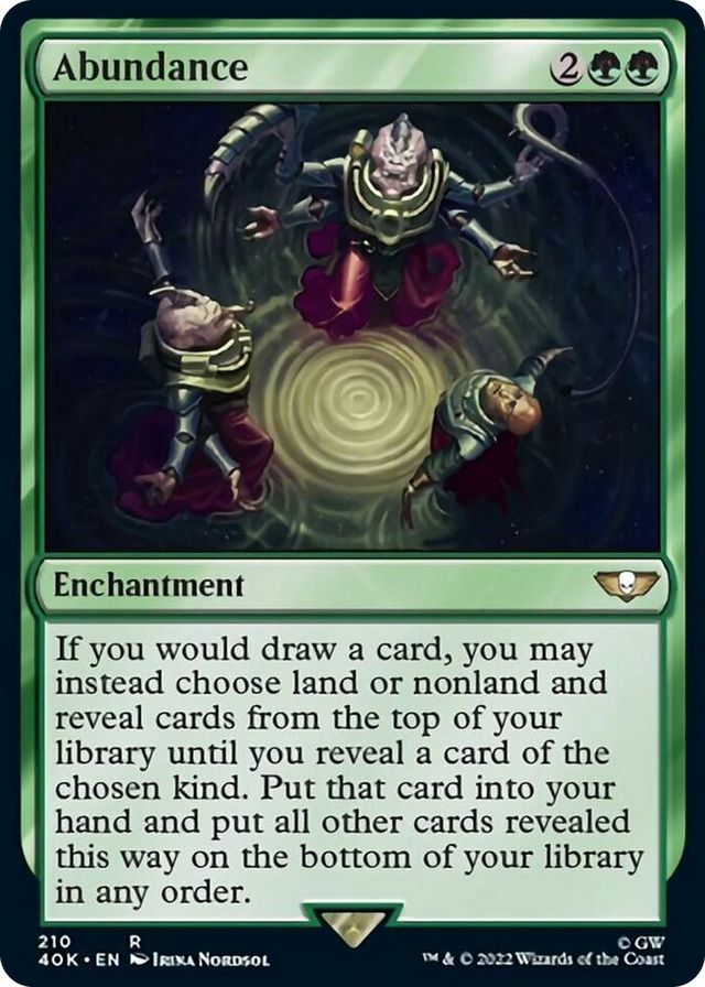 0210 Abundance R Universes Beyond: Warhammer 40,000