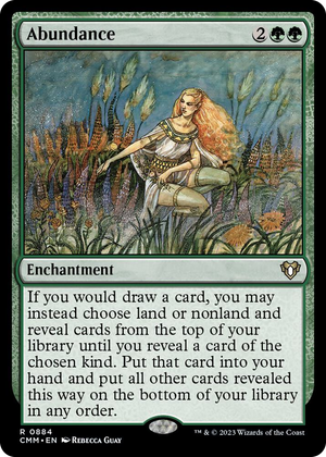 0884 Abundance R Commander Masters