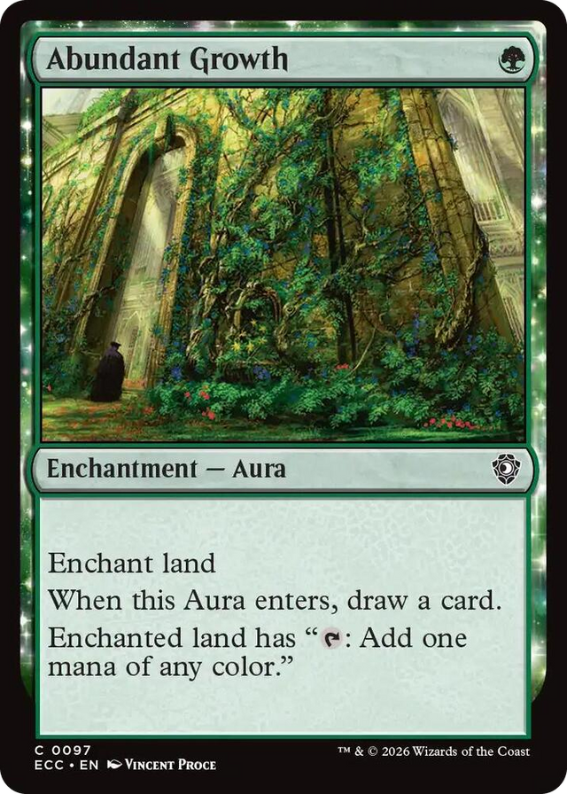 0097 Abundant Growth C Commander: Lorwyn Eclipsed