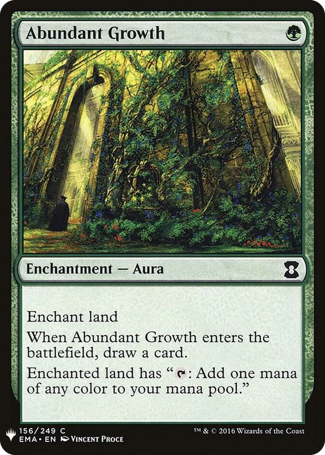 0156 Abundant Growth C The List Reprints