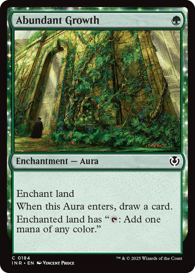 0184 Abundant Growth C Innistrad Remastered