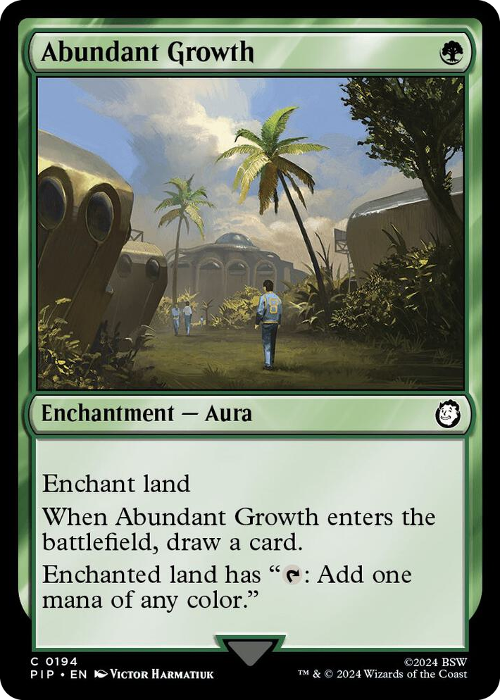 0194 Abundant Growth C Universes Beyond: Fallout
