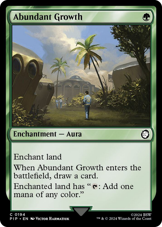 0194 Abundant Growth C Universes Beyond: Fallout