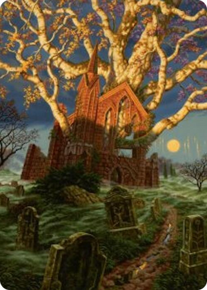 0013 Abundant Growth Art Card S Art Series: Innistrad Remastered