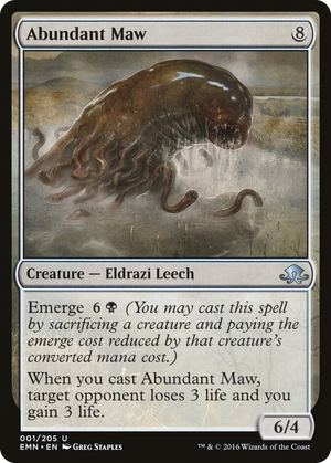 0001 Abundant Maw U Eldritch Moon