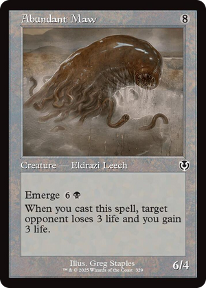 0329 Abundant Maw (Retro Frame) C Innistrad Remastered