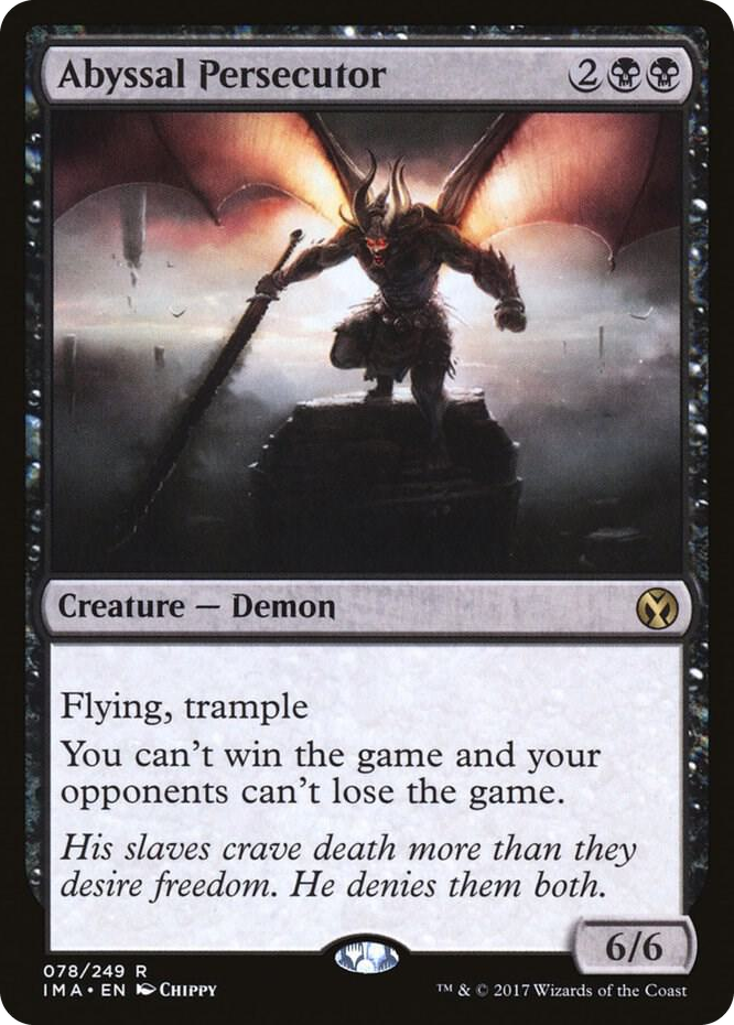0078 Abyssal Persecutor R Iconic Masters