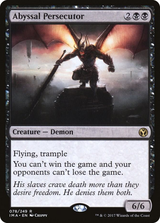 0078 Abyssal Persecutor R Iconic Masters