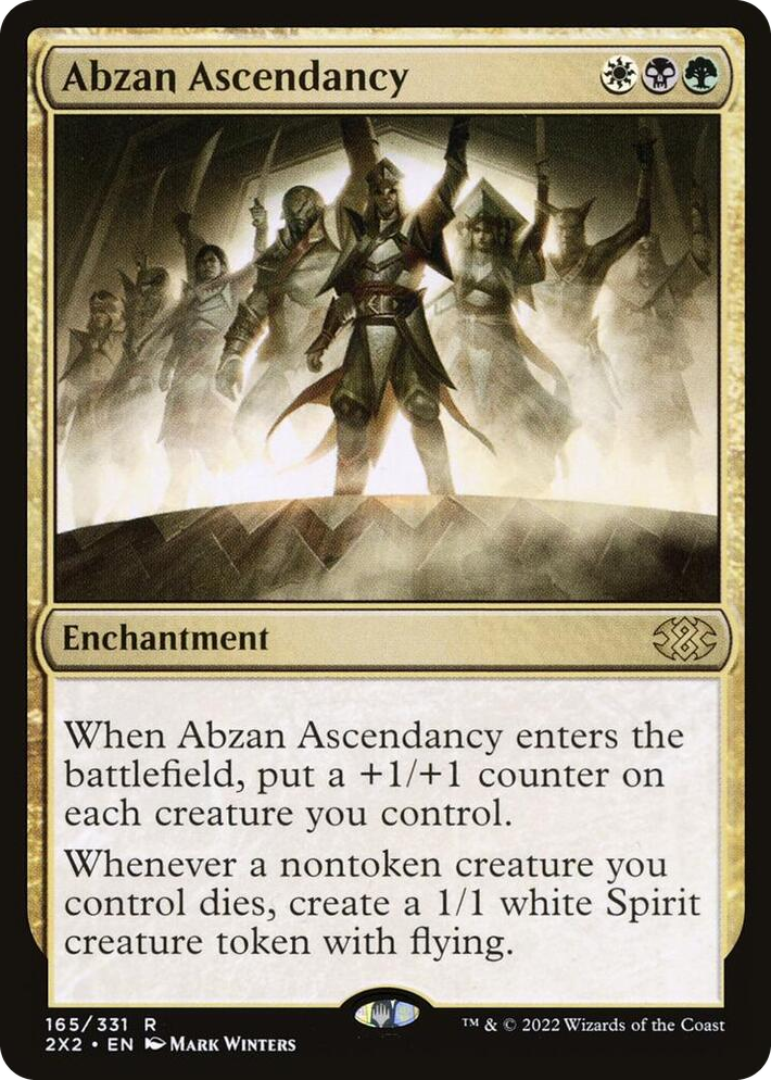 0165 Abzan Ascendancy R Double Masters 2022