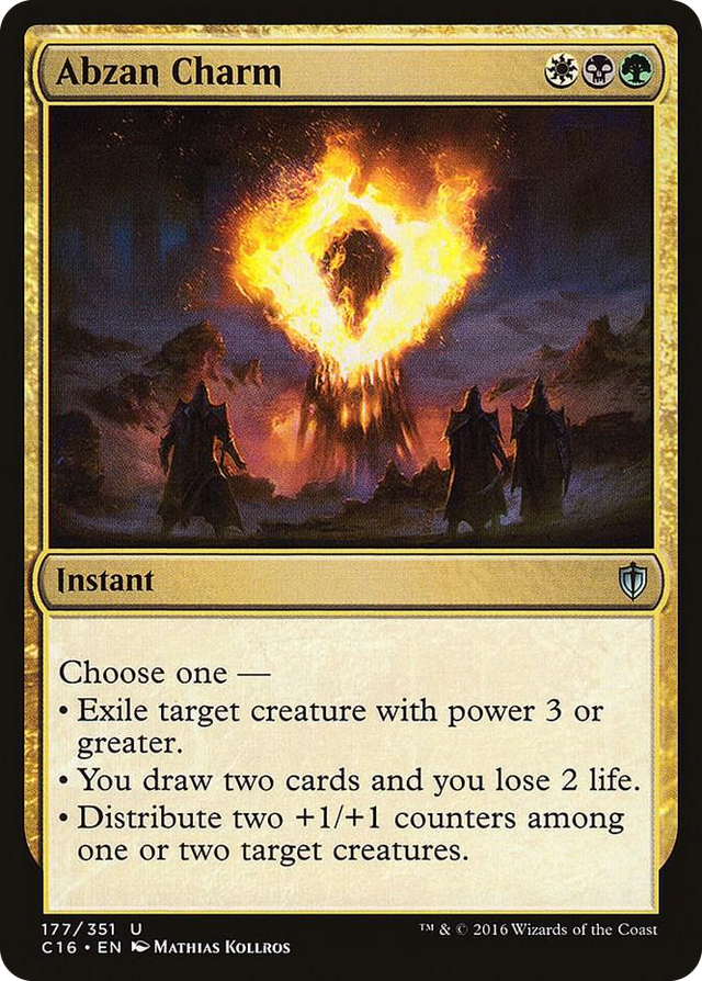 0177 Abzan Charm U Commander 2016