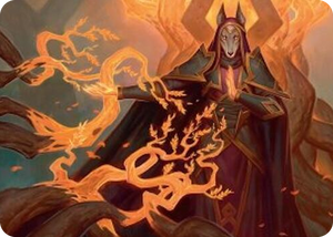 0010 Abzan Devotee Art Card (10/54) S Art Series: Tarkir: Dragonstorm