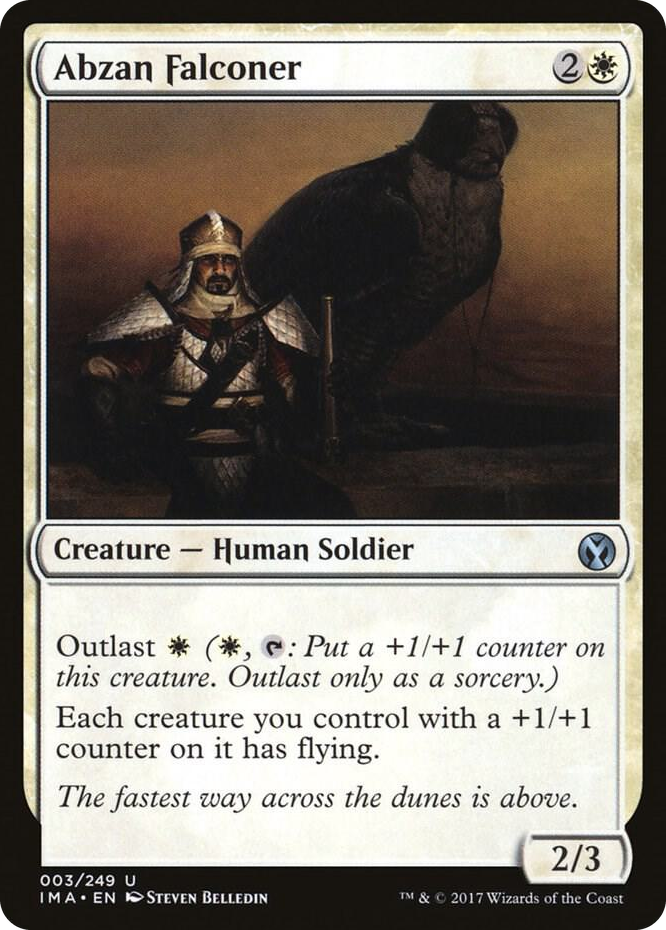 0003 Abzan Falconer U Iconic Masters