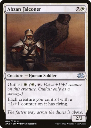 0004 Abzan Falconer U Double Masters 2022