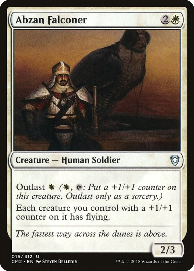 0015 Abzan Falconer U Commander Anthology Volume II
