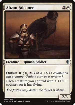 0057 Abzan Falconer U Commander 2016