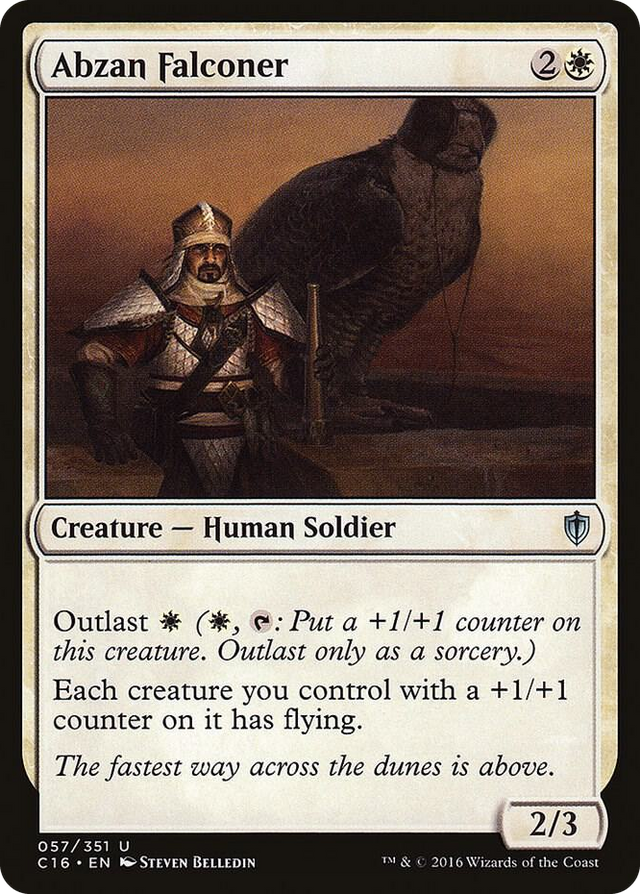 0057 Abzan Falconer U Commander 2016