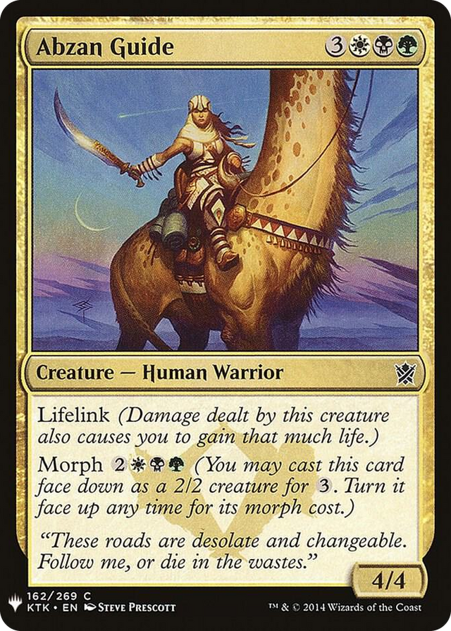 0162 Abzan Guide C The List Reprints