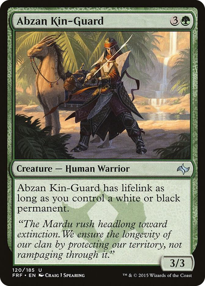 0120 Abzan Kin-Guard U Fate Reforged