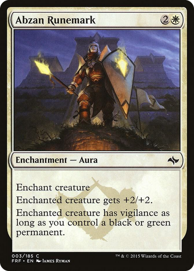 0003 Abzan Runemark C Fate Reforged