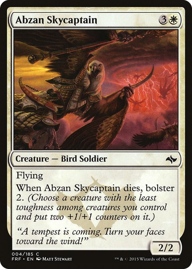 0004 Abzan Skycaptain C Fate Reforged
