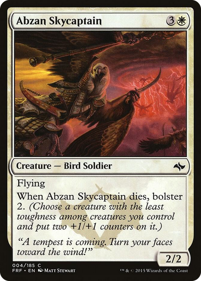 0004 Abzan Skycaptain C Fate Reforged