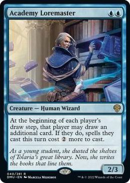 0040 Academy Loremaster R Dominaria United