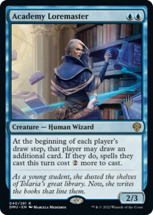 0040 Academy Loremaster R Promo Pack: Dominaria United