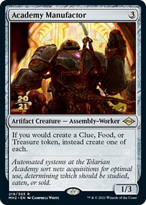 0219 Academy Manufactor R Prerelease Cards