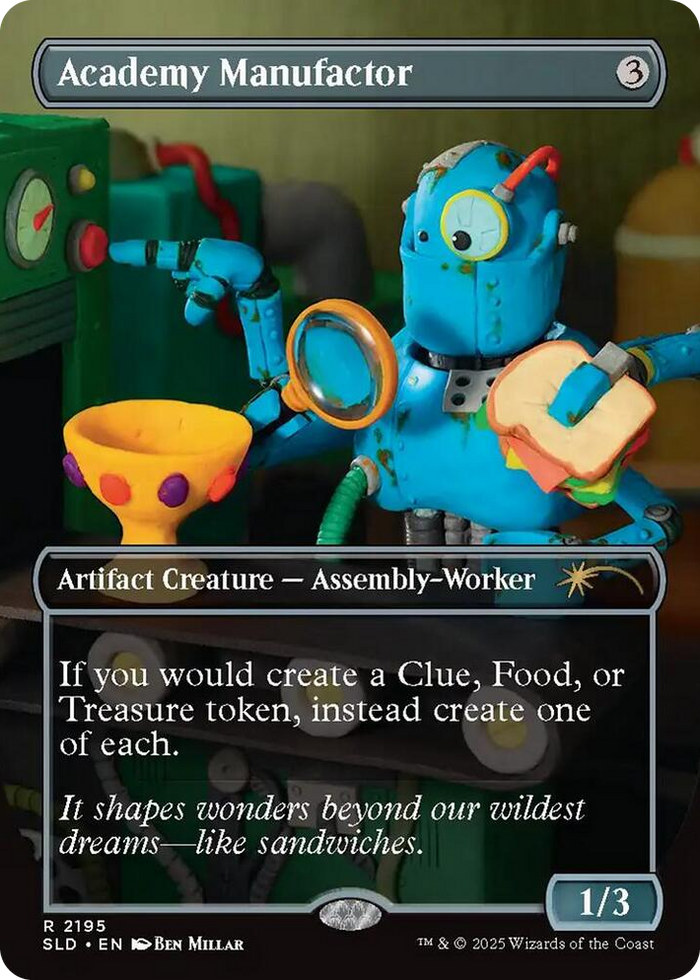 Academy Manufactor (2195) #2195 R - Secret Lair Drop Series Pokemon card