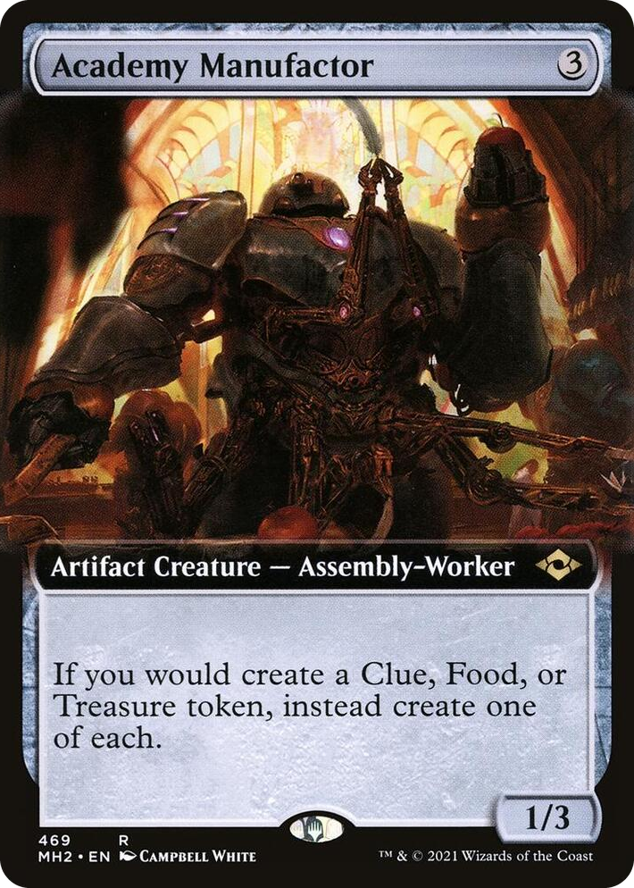 0469 Academy Manufactor (Extended Art) R Modern Horizons 2